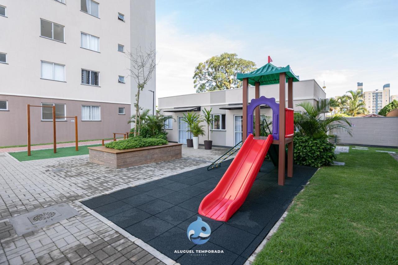 Apartamentos Em Bal Picarras 150 M Da Praia Com Sacada, Wi-Fi, Piscina, Portaria 24H, Playground E Vaga De Garagem エクステリア 写真