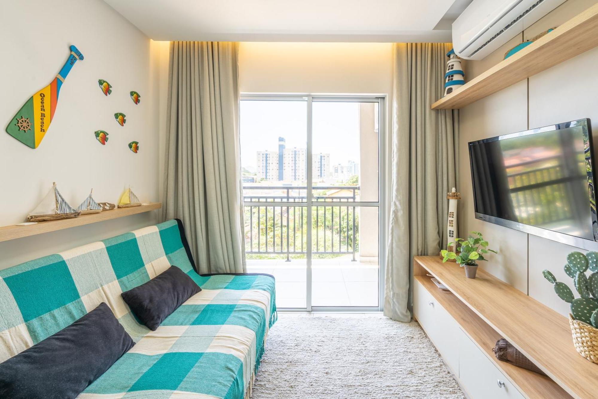 Apartamentos Em Bal Picarras 150 M Da Praia Com Sacada, Wi-Fi, Piscina, Portaria 24H, Playground E Vaga De Garagem 部屋 写真